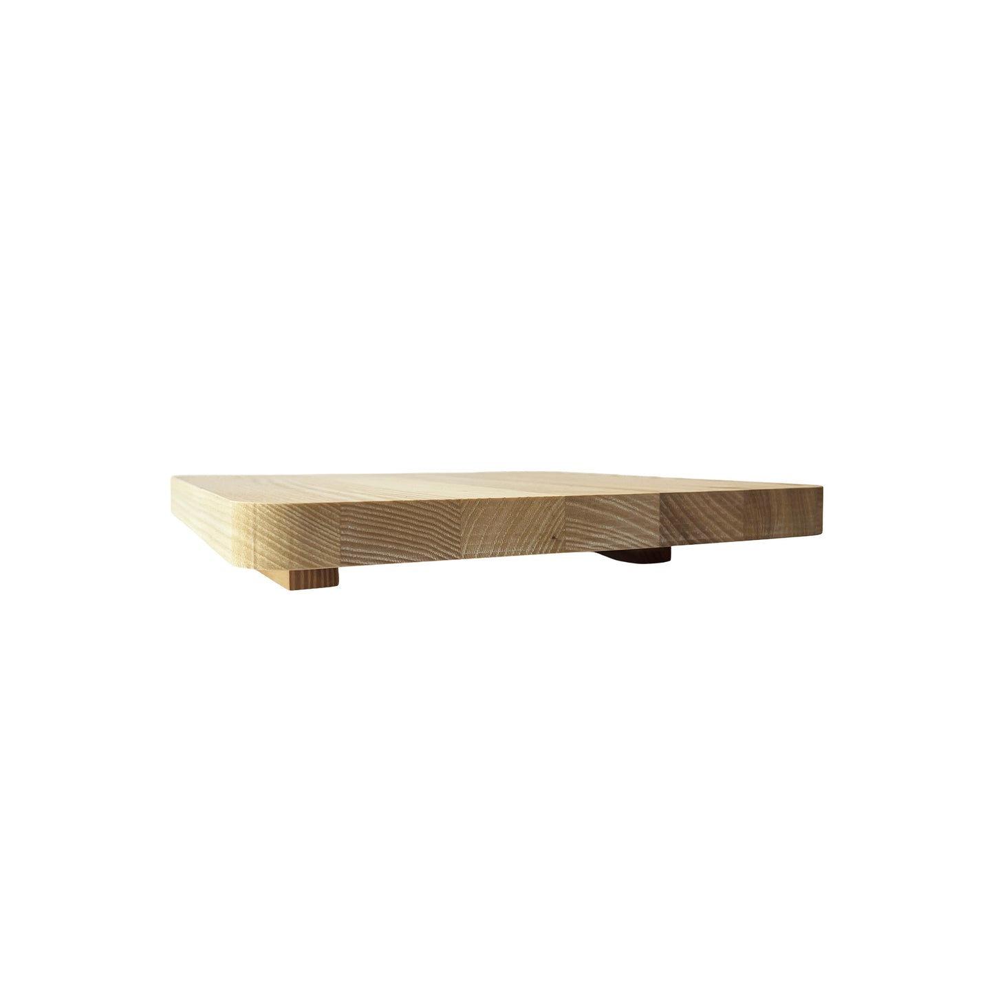 Round wooden flower stand, birch