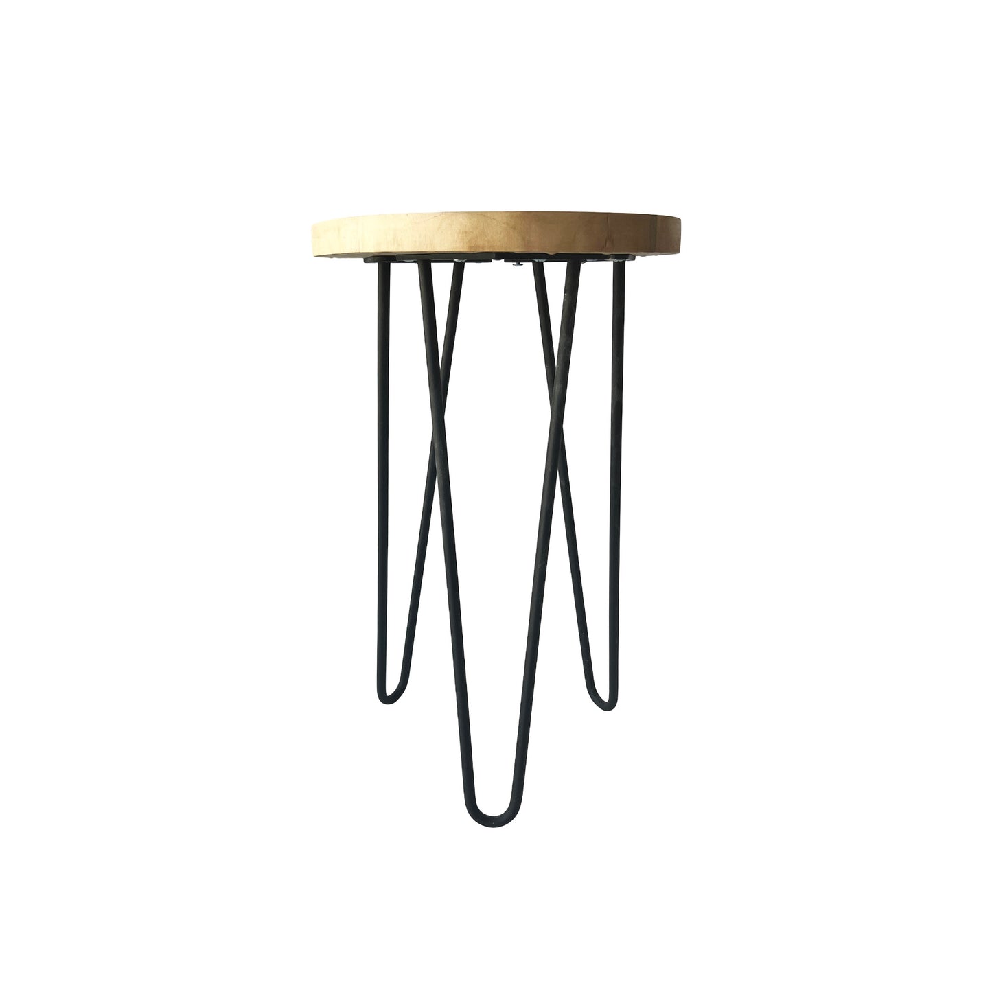 Round side coffee table