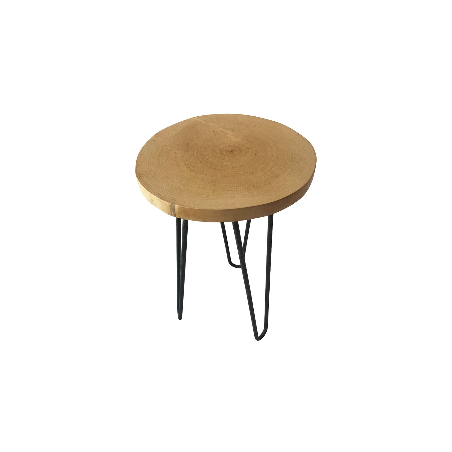 Round side coffee table