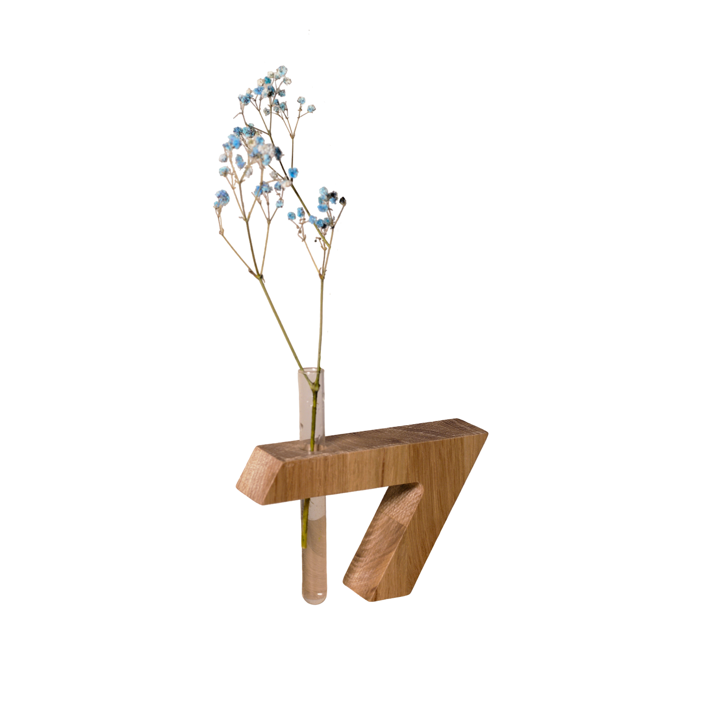 Skulptūrinė medinė vaza, ąžuolas