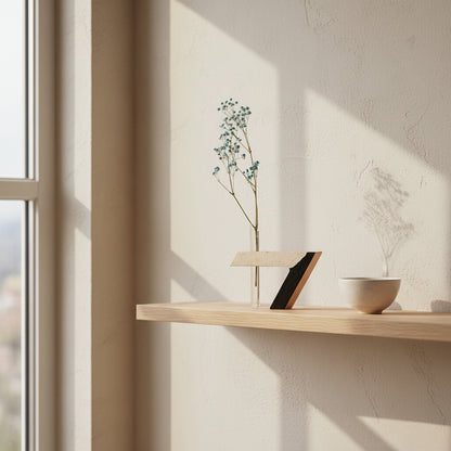 Tapyta švečianti medinė vaza, ąžuolas