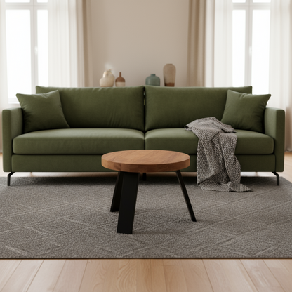 Modernus kavos staliukas, ažuolas