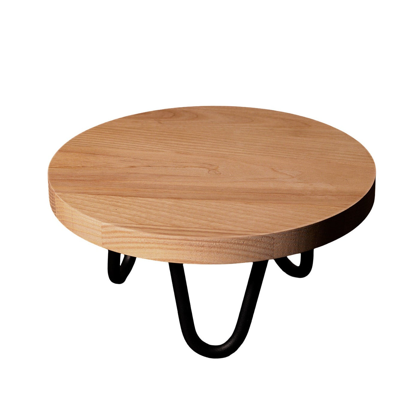 Apvalus medinis gėlių stovas, uosis