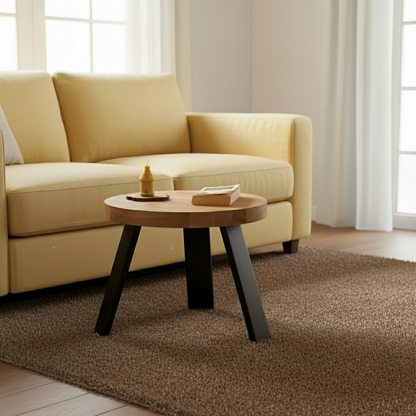 Modernus kavos staliukas, ažuolas