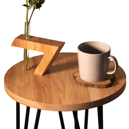 Šoninis kavos staliukas, ažuolas