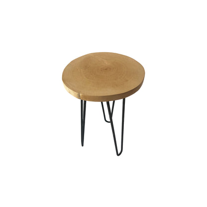 Round side coffee table