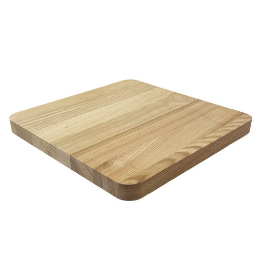 Round wooden flower stand, birch
