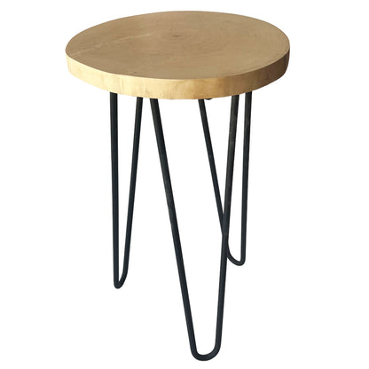 Round side coffee table