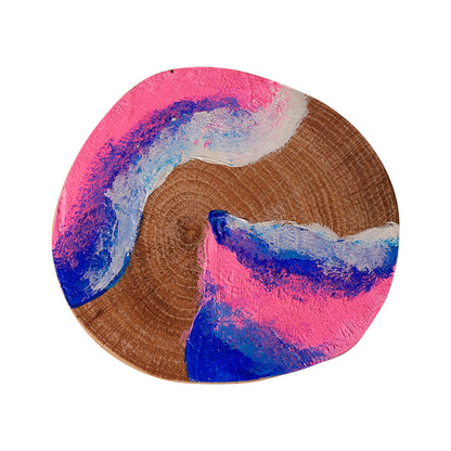 Wooden coaster, birch