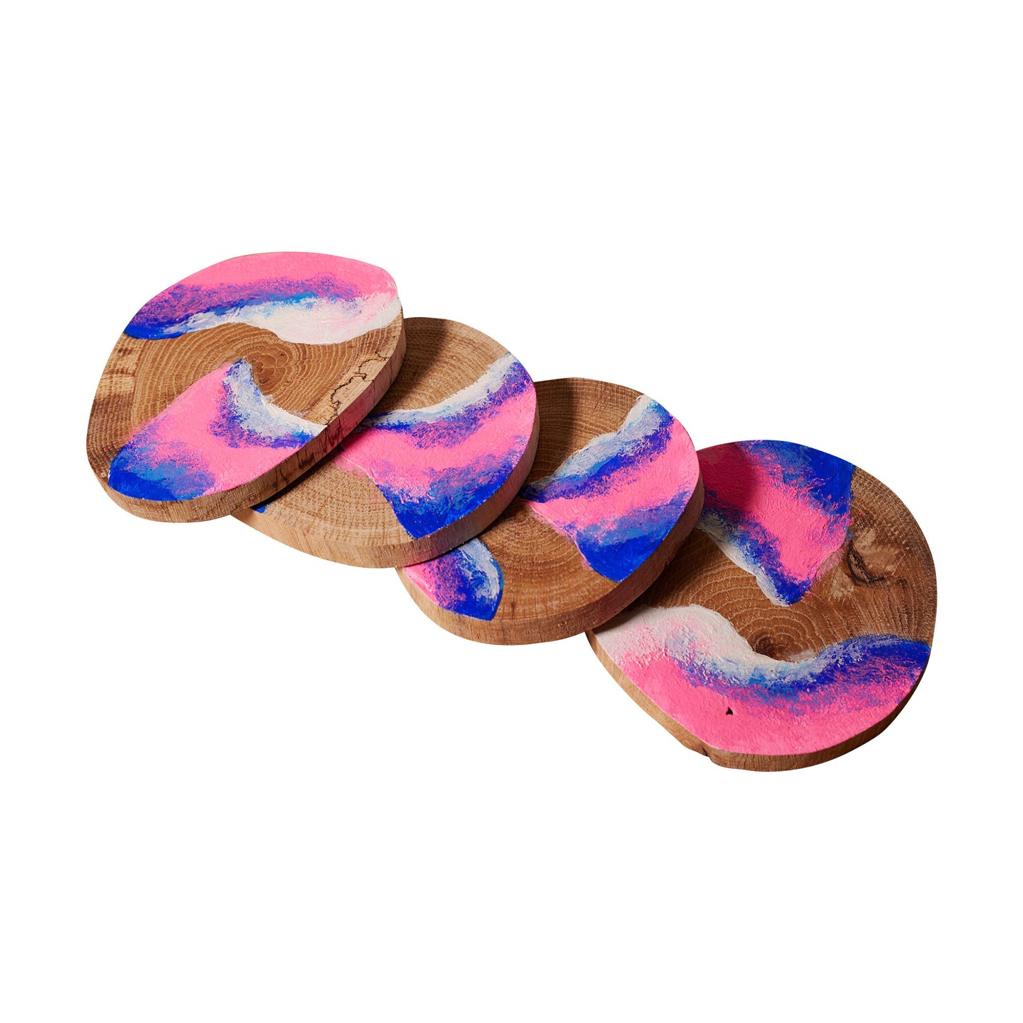 Wooden coaster, birch