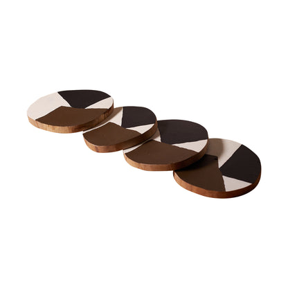 Wooden coaster, birch