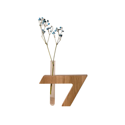 Skulptūrinė medinė vaza, ąžuolas