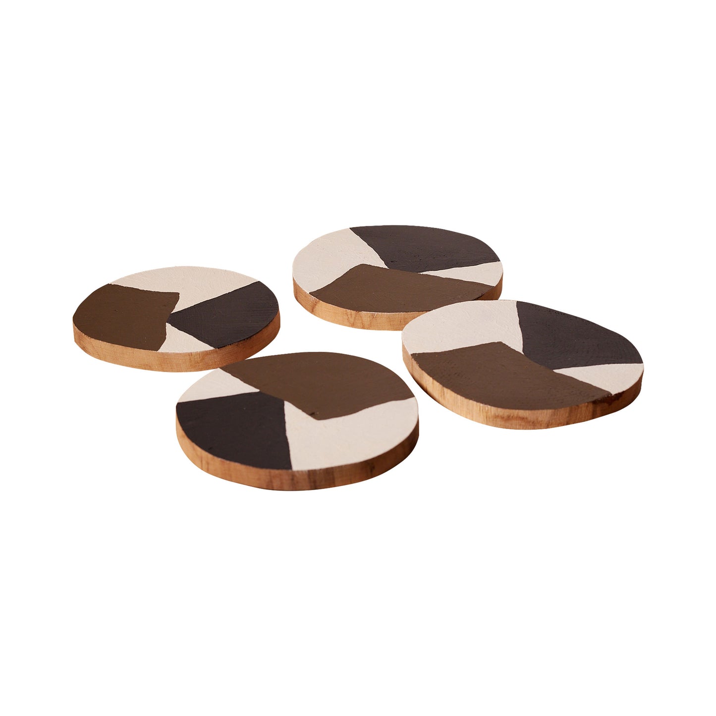 Wooden coaster, birch