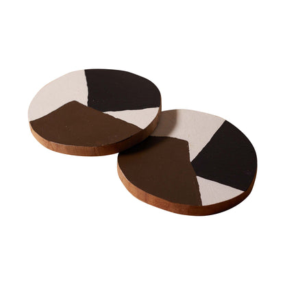 Wooden coaster, birch